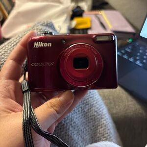 Nikon COOLPIX Red Digital Camera